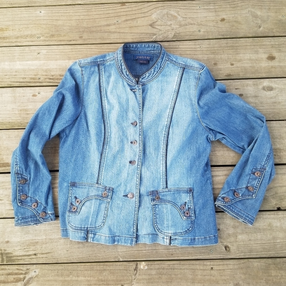 Jean star denim jacket size pxl